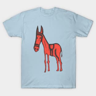 Donkey Do, Orange. T-Shirt